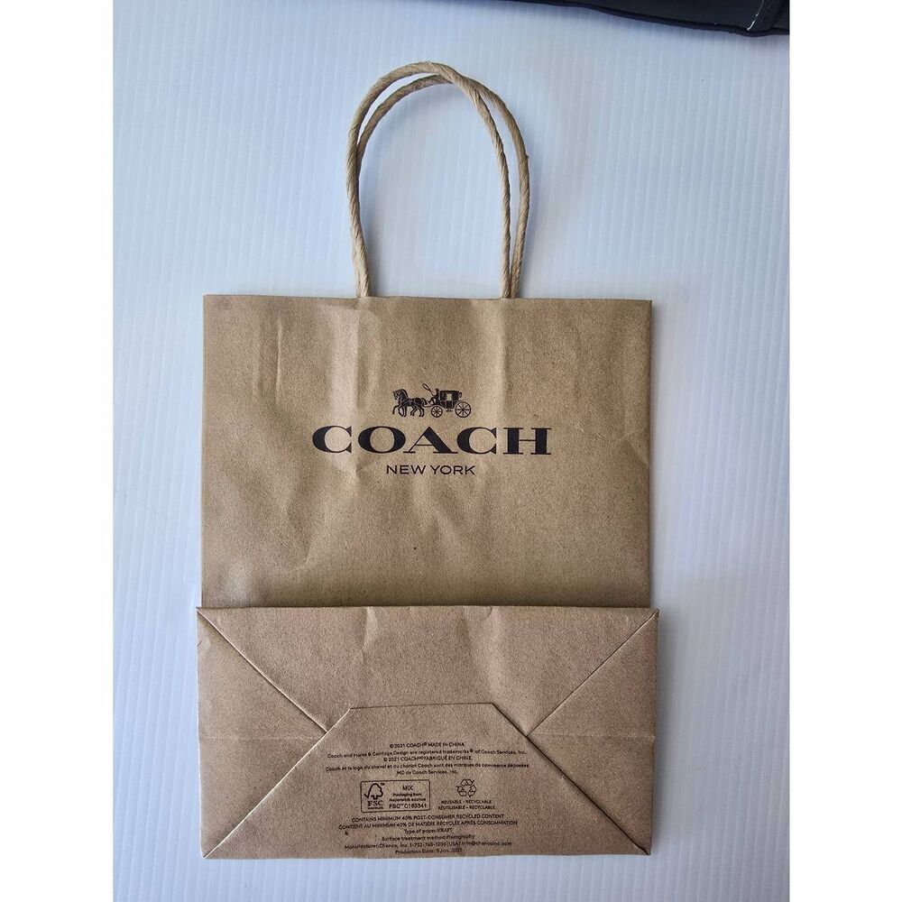 Coach Paper Shopping Bag